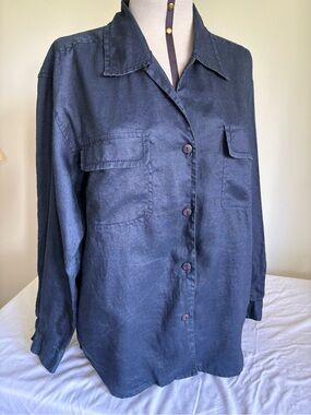 Vintage 100% Linen Sunny Leigh